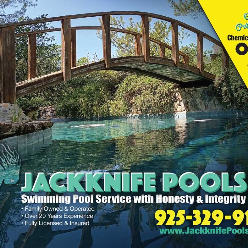Jack Knife pools post card sample